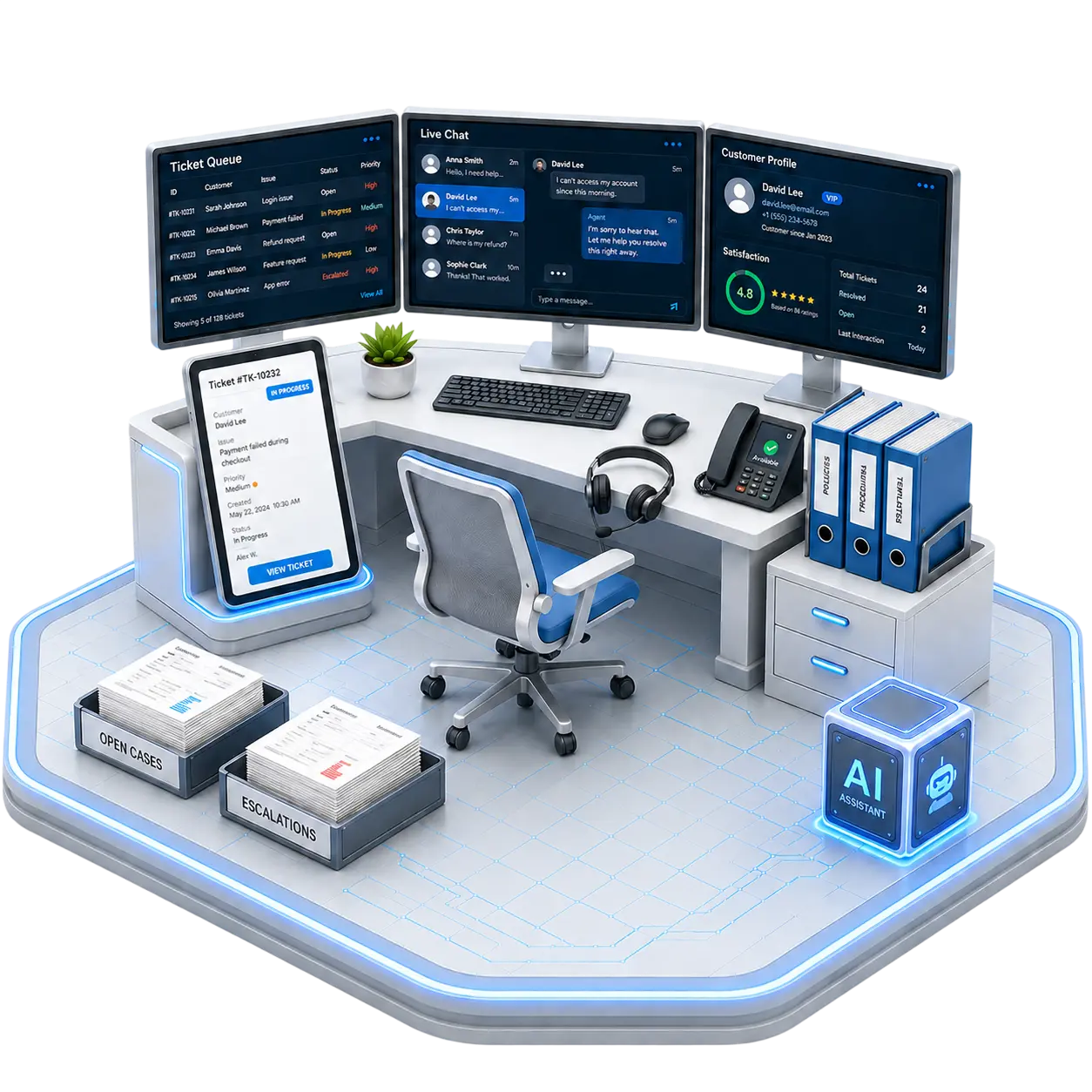 CRM dashboard